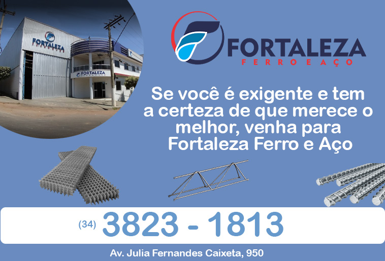 Banner FORTALEZA FERRO E AÇO